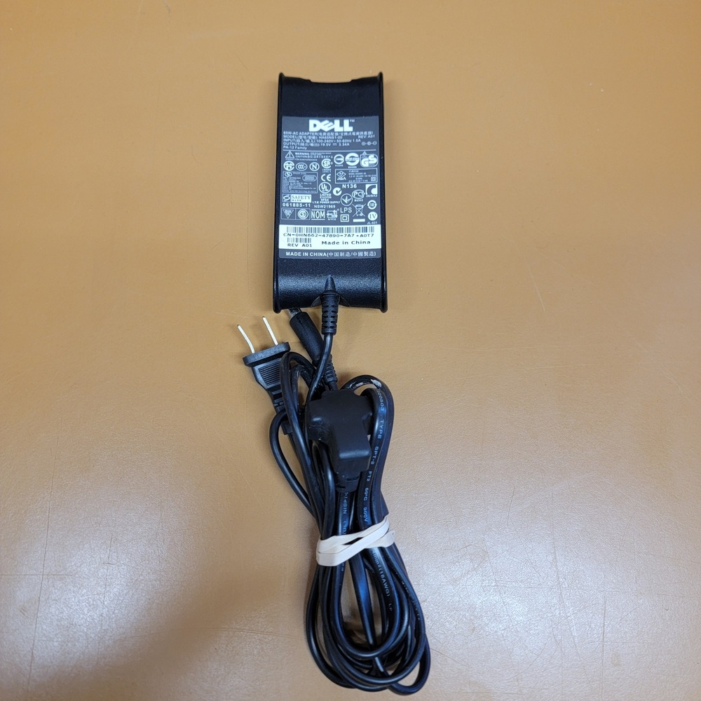 Dell 65W AC Adapter Power Supply PA12 Family HA65NS500 Laptop Charger Cord